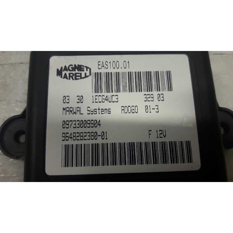Recambio de modulo electronico para fiat ulysse (179) 2.2 jtd admiral referencia OEM IAM 9648282380 - Azul 2