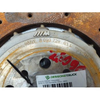Recambio de disco freno trasero para bmw 4 descapotable (g23, g83) m4 competition m xdrive referencia OEM IAM   