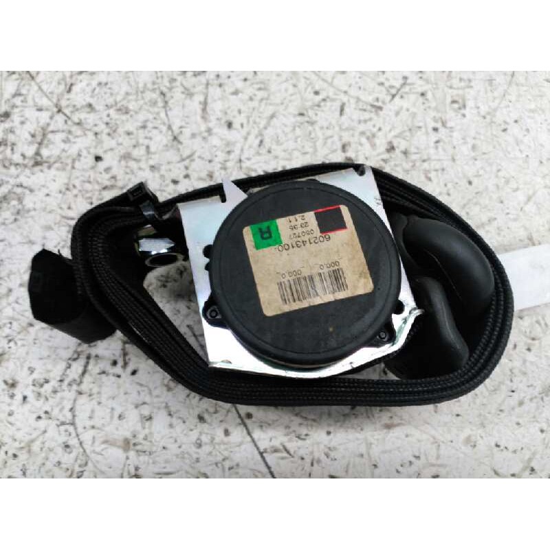 Recambio de cinturon seguridad delantero derecho para opel astra gtc cosmo referencia OEM IAM 602143100 - Negro 3
