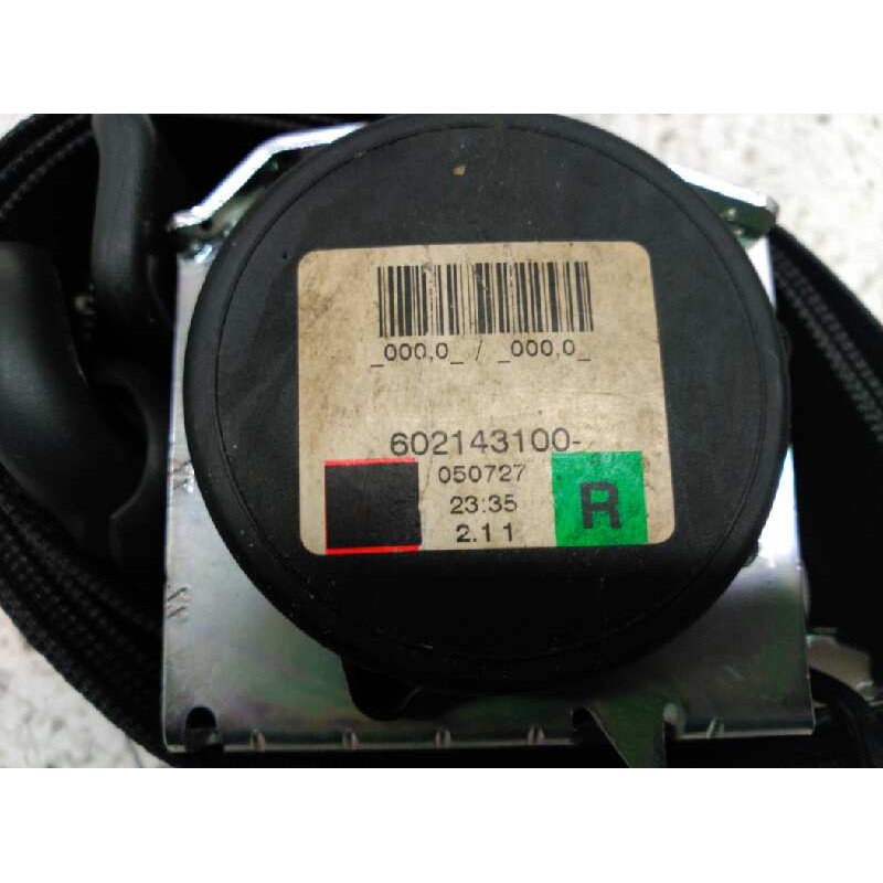 Recambio de cinturon seguridad delantero derecho para opel astra gtc cosmo referencia OEM IAM 602143100 - Negro 4