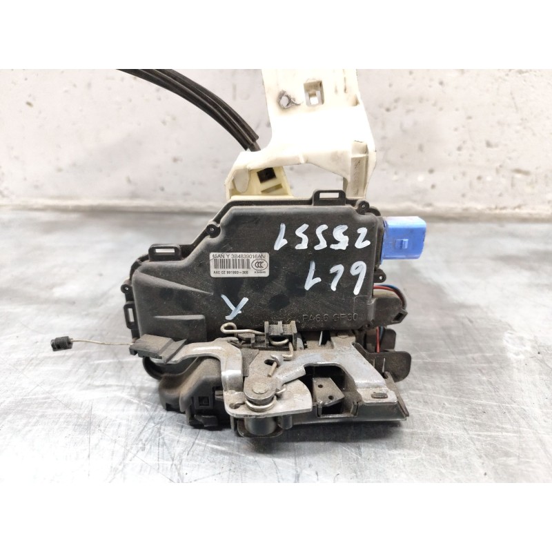 Recambio de cerradura puerta trasera derecha para seat ibiza iii (6l1) 1.9 tdi referencia OEM IAM 3B4839016AN - Negro 3