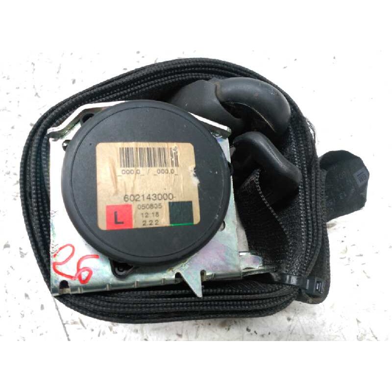 Recambio de cinturon seguridad delantero izquierdo para opel astra gtc cosmo referencia OEM IAM 602143000 - Negro 3