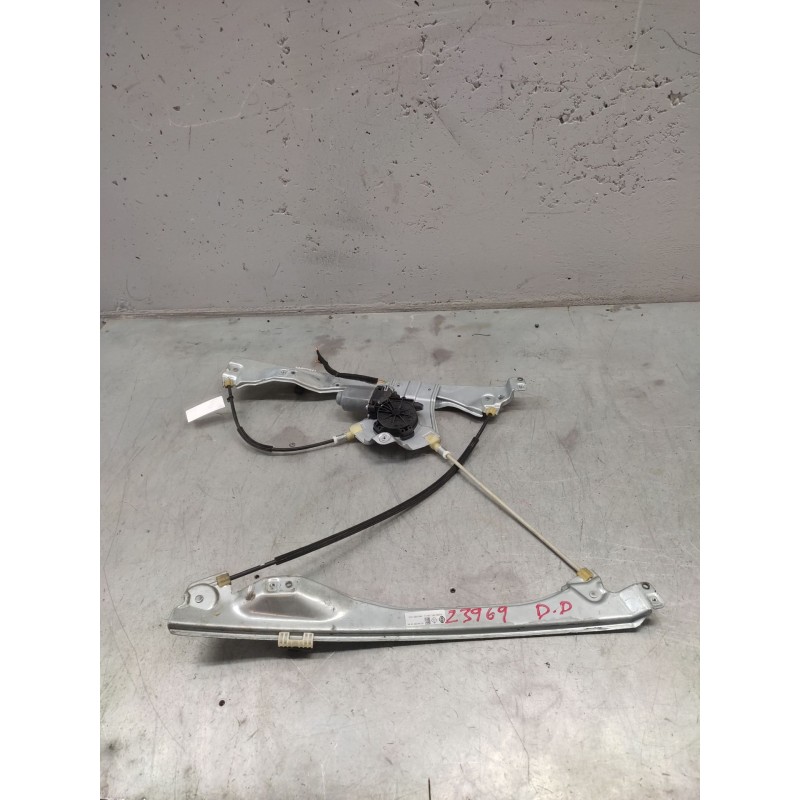 Recambio de elevalunas delantero derecho para renault clio iii grandtour (kr0/1_) 1.5 dci (kr0f) referencia OEM IAM 400861F - Negro 2