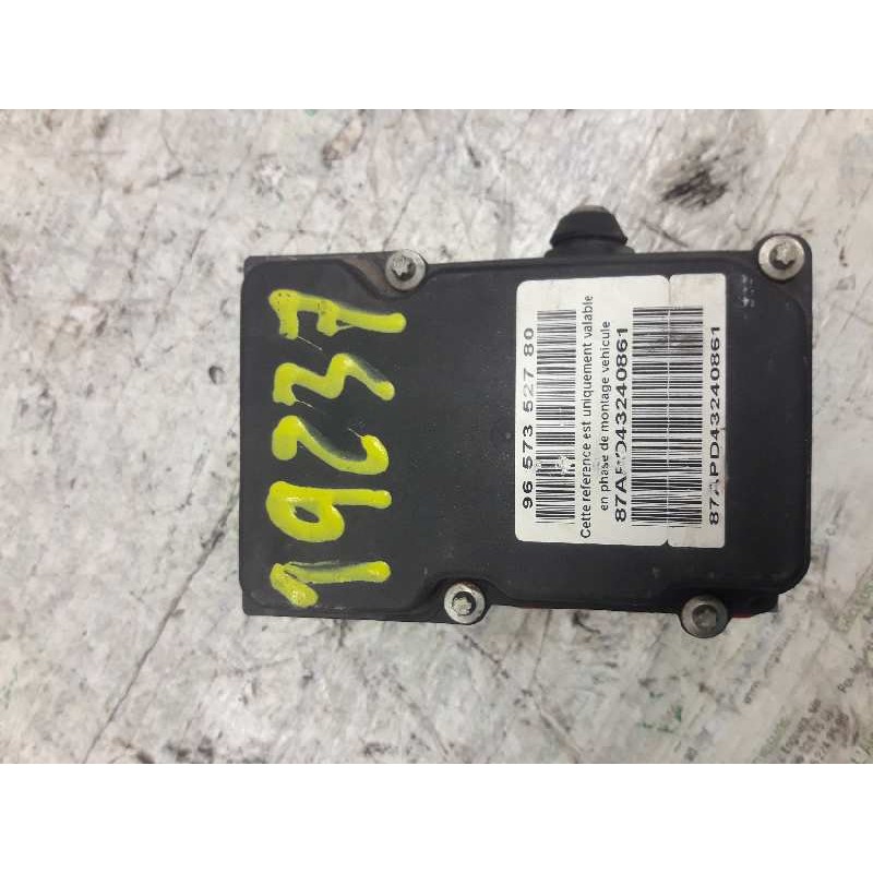 Recambio de abs para citroën c4 berlina 1.6 16v hdi referencia OEM IAM 9657352780 87AD43240861 0265800395 - Negro 3