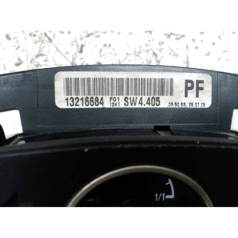 Recambio de cuadro instrumentos para opel astra gtc cosmo referencia OEM IAM 13216684 110080261050 - Negro 3