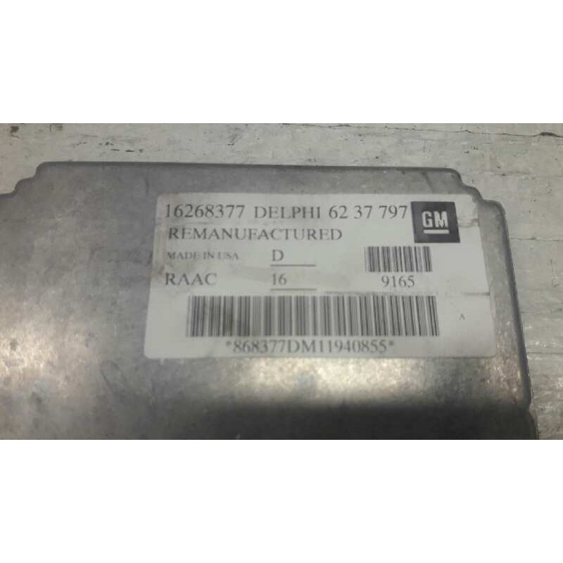 Recambio de centralita motor uce para opel astra g berlina club referencia OEM IAM 6237797 - Azul 3