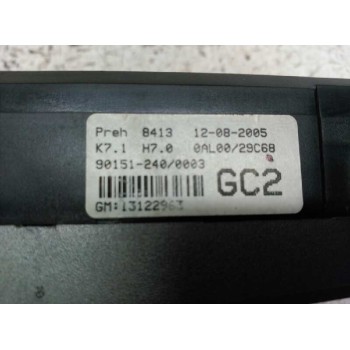 Recambio de mando calefaccion / aire acondicionado para opel astra gtc cosmo referencia OEM IAM 13122963  