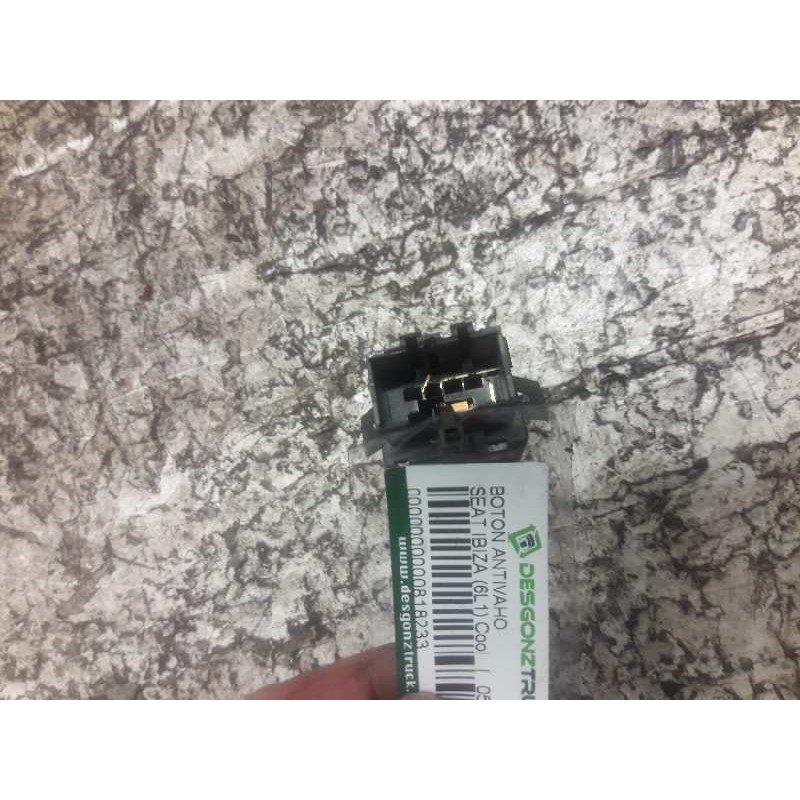 Recambio de boton antivaho para seat ibiza (6l1) cool referencia OEM IAM 6L1959621 5 PINS - Negro 3