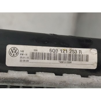 Recambio de radiador agua para seat ibiza iii (6l1) 1.9 tdi referencia OEM IAM 6Q0121253R  