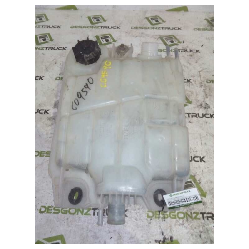 Recambio de deposito expansion para iveco eurotech cursor (mh) chasis  (190 e 35) larga distancia referencia OEM IAM 8168289 816 - Naranja