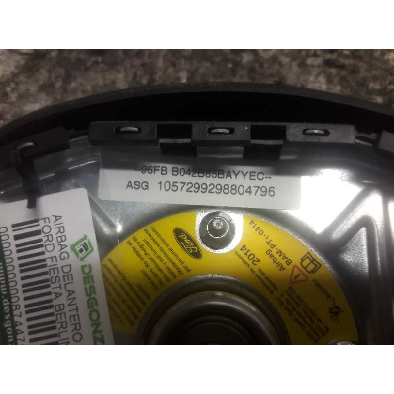 Recambio de airbag delantero izquierdo para ford fiesta berlina 1.3 cat (endura-e) referencia OEM IAM 96FBB042B85BAYYEC 3