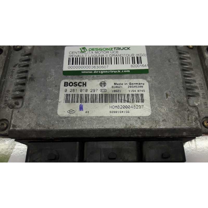 Recambio de centralita motor uce para renault laguna ii grandtour (kg0) dynamique referencia OEM IAM 8200164156 0281010297 BOSCH - Gris 2