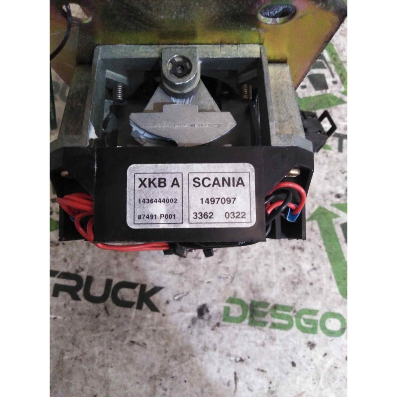 Recambio de palanca cambio para scania serie 4 (p/r 124 l) fsa 470 (4x2) e3 corto cr 13 / 14 b referencia OEM IAM 1497097 - Blanco 4