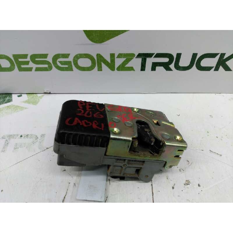 Recambio de cerradura puerta delantera derecha para peugeot 206 cc 1.6 hdi fap cat (9hz / dv6ted4) referencia OEM IAM 2