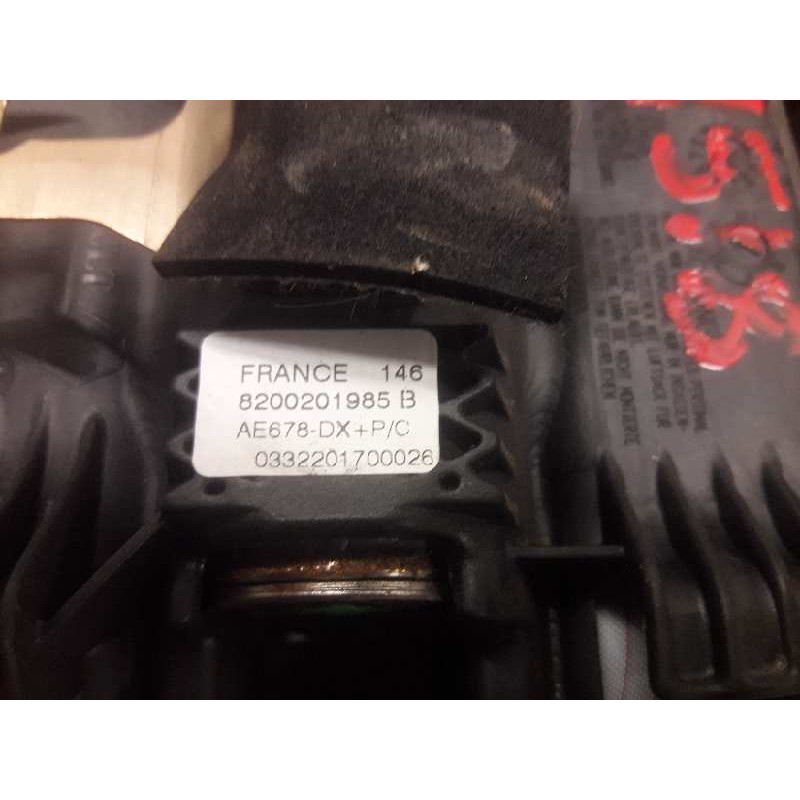 Recambio de airbag delantero izquierdo para renault scenic ii authentique referencia OEM IAM 8200201985B AE678DX 0332201700026 - Gris 4