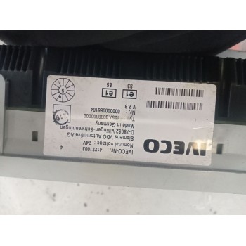 Recambio de cuadro instrumentos para iveco stralis (as) 12.9 diesel referencia OEM IAM 41221003  