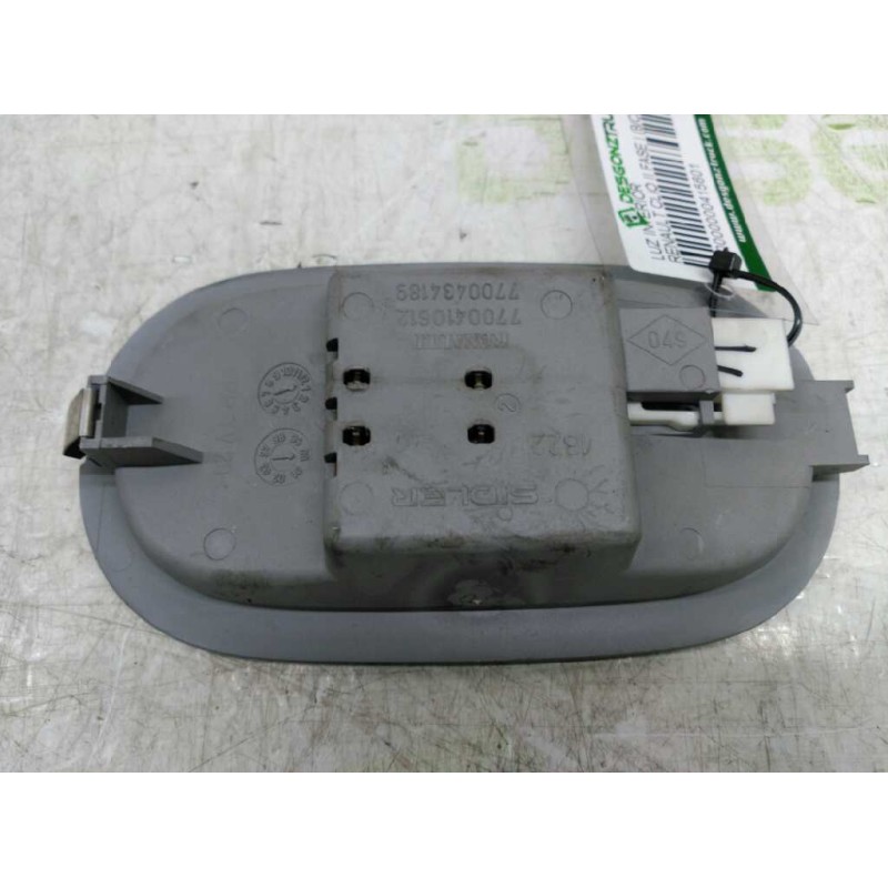 Recambio de luz interior para renault clio ii fase i (b/cbo) 1.9 d referencia OEM IAM 7700410612 7700434189 DELANTERA - Gris 2