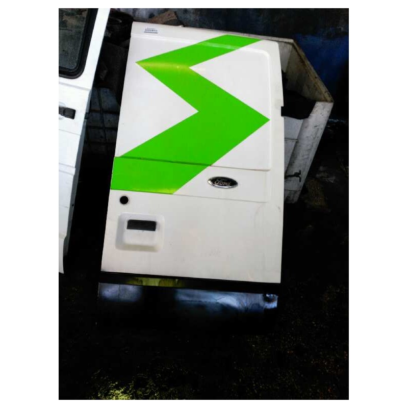 Recambio de puerta trasera derecha para ford transit caja cerrada, corta (fy) (2000 =>) ft 260 2.0 referencia OEM IAM  CARGA - Blanco