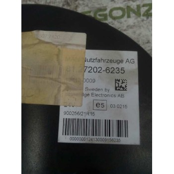 Recambio de cuadro instrumentos para man tgx 18.xxx fg / 4x2 bl xl referencia OEM IAM 81272026235 81258077120 
