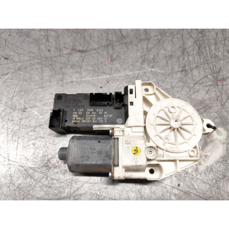 Recambio de motor elevalunas delantero izquierdo para peugeot 407 coupe básico referencia OEM IAM 0130822258 - Gris 2