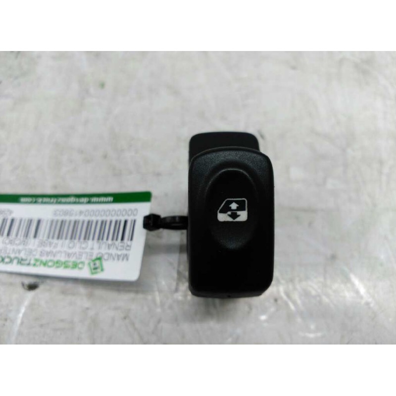 Recambio de mando elevalunas delantero derecho para renault clio ii fase i (b/cbo) 1.9 d referencia OEM IAM 429998K - Gris