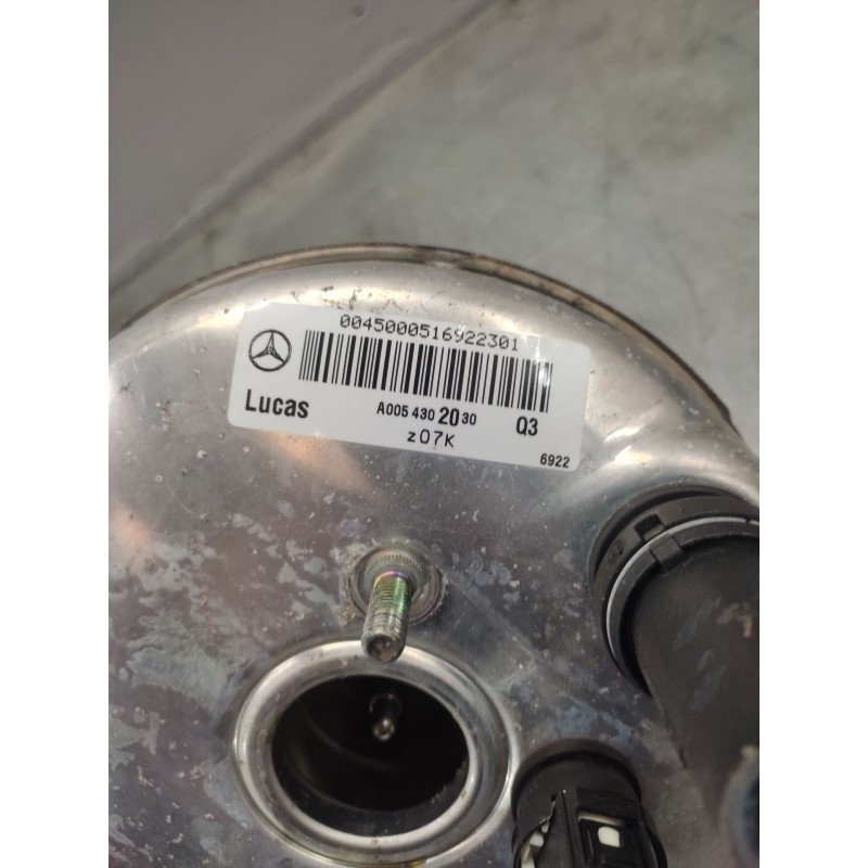 Recambio de servofreno para mercedes-benz clase a (w168) a 140 (168.031, 168.131) referencia OEM IAM A0054302030 3