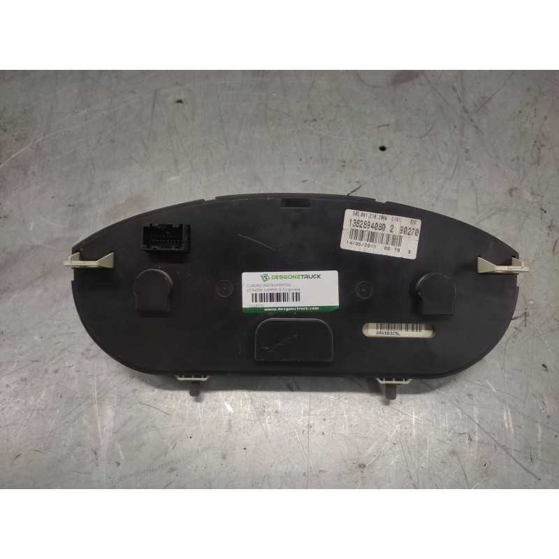 Recambio de cuadro instrumentos para citroën jumper iii furgoneta 2.2 hdi 100 referencia OEM IAM 1362894080 - Blanco 2