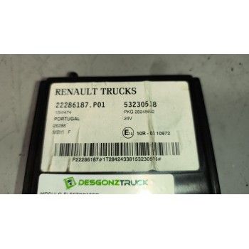 Recambio de modulo electronico para renault serie t 10.8 diesel referencia OEM IAM 22286187  