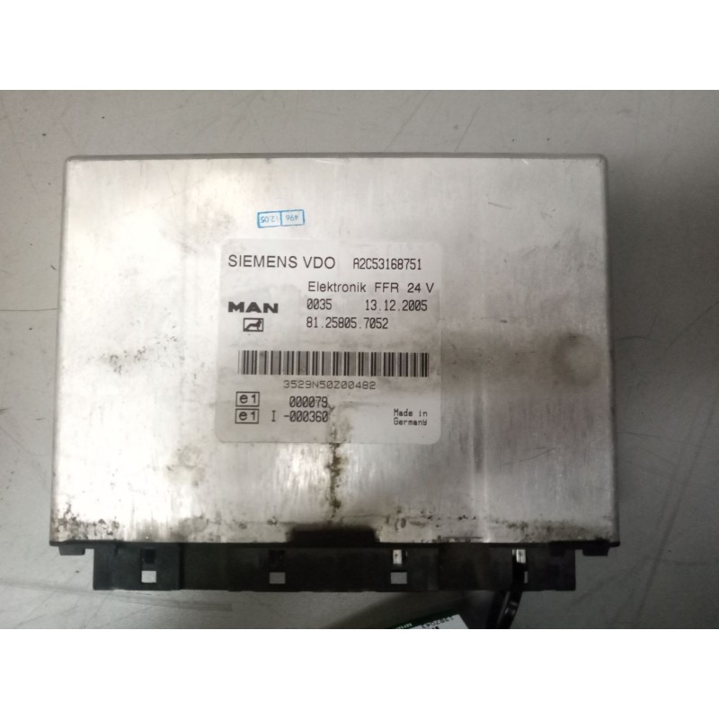 Recambio de modulo electronico para man tg - a 26.xxx 10.5 diesel referencia OEM IAM 81258067052  CENTRALITA FFR