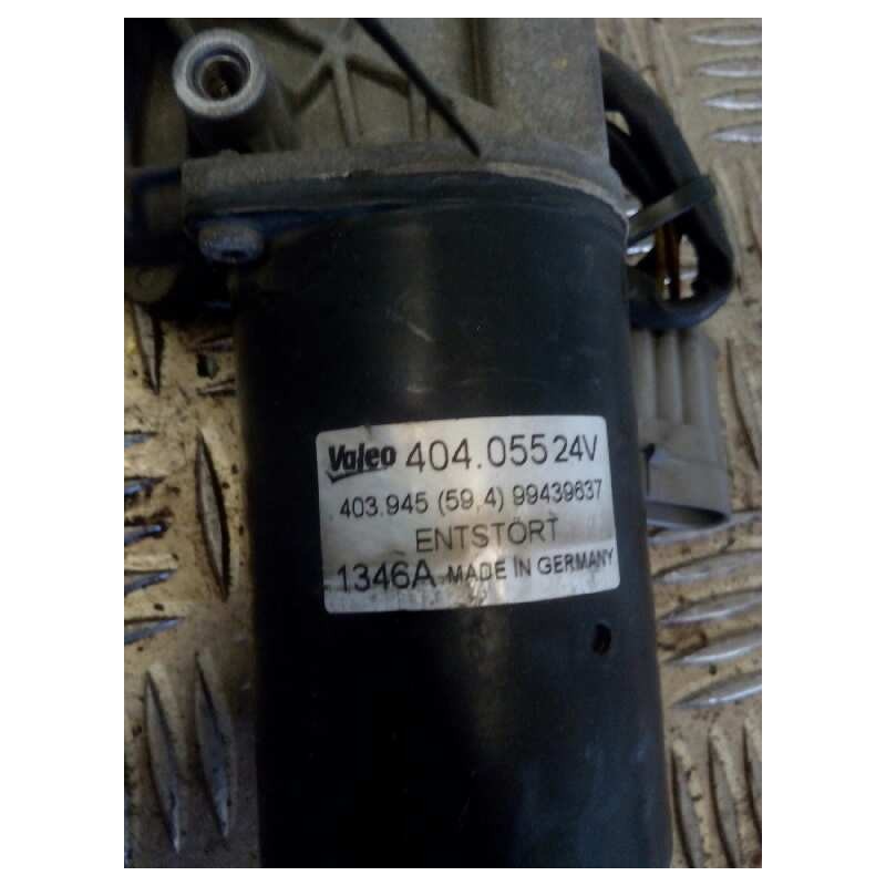 Recambio de motor limpia delantero para iveco stralis (as) fsa t / fp lt 4x2 gran espacio referencia OEM IAM 99439637 - Blanco 2