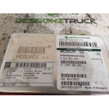 Recambio de modulo electronico para man tg - a 18.xxx 12.4 diesel referencia OEM IAM 81258106000 022600010333 CENTRALITA INTARDE