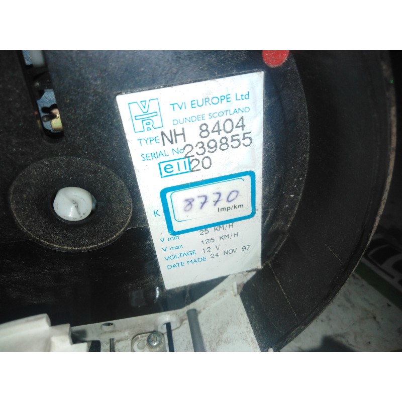 Recambio de tacografo para nissan eco - t 100.45/78 kw/e2 3.0 diesel referencia OEM IAM NH8404 239855 - Blanco 2