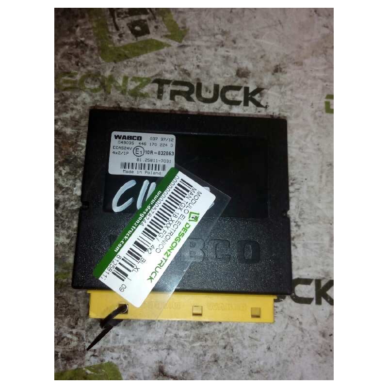 Recambio de modulo electronico para man tgx 18.xxx fg / 4x2 bl xl referencia OEM IAM 81258117031 4461702240 CENTRALITA ECAS