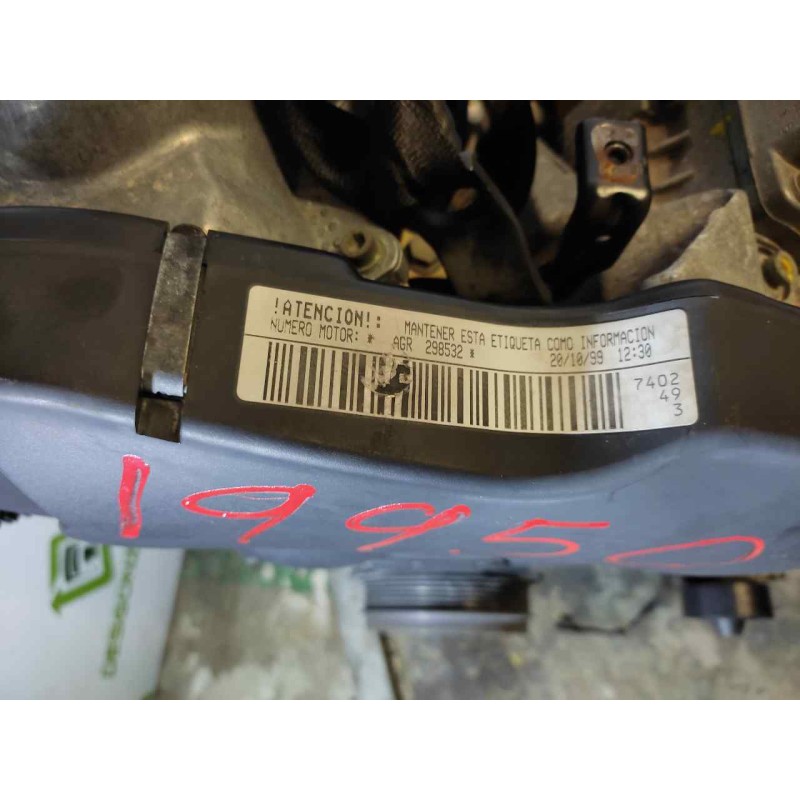 Recambio de motor completo para seat ibiza (6k1) sport referencia OEM IAM AGR - Azul 3