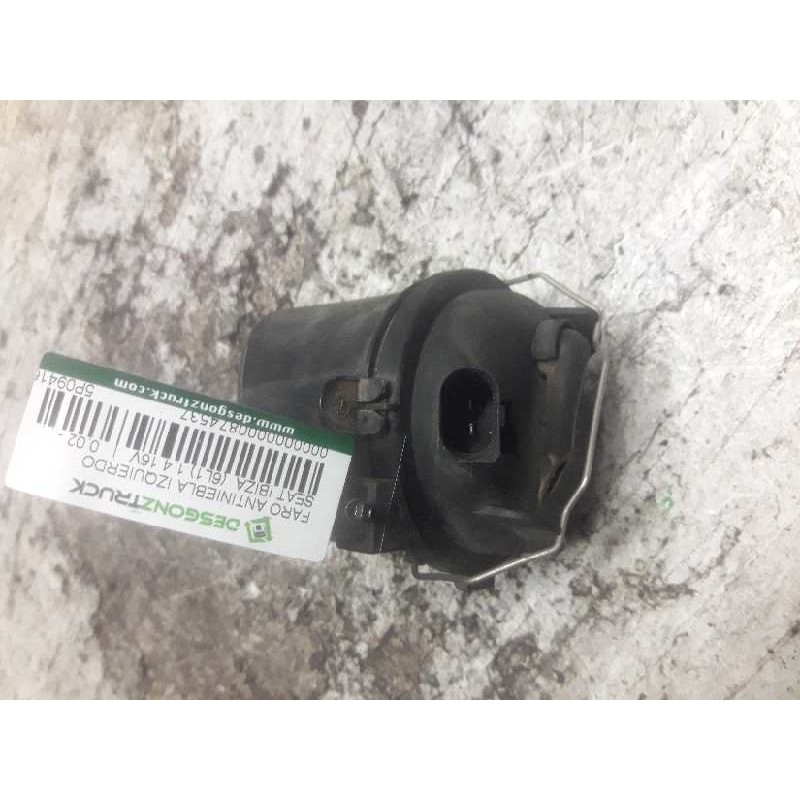 Recambio de faro antiniebla izquierdo para seat ibiza (6l1) 1.4 16v referencia OEM IAM 5P0941699A 2 PINS 2
