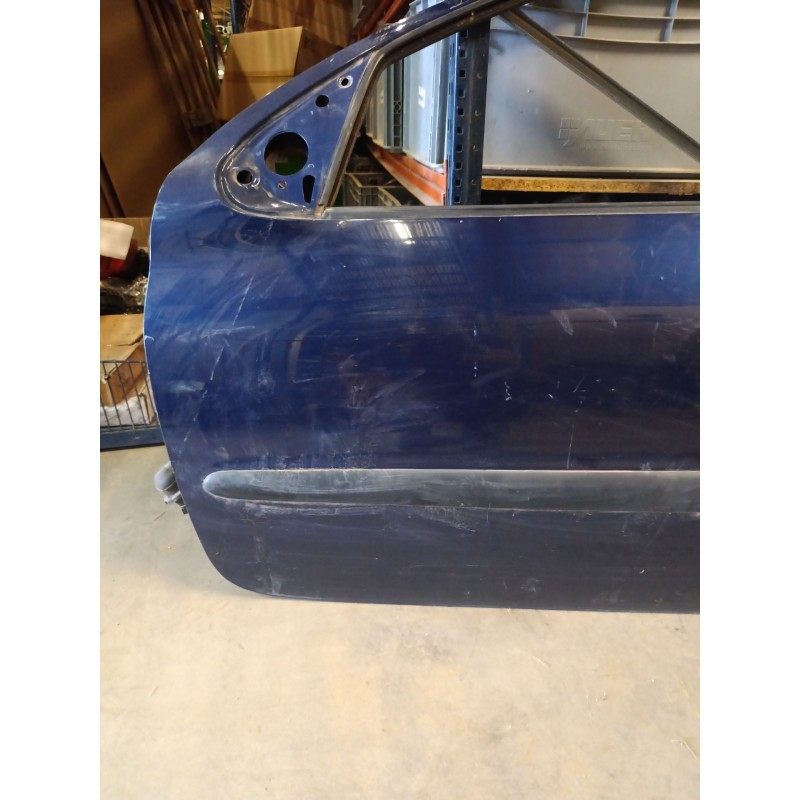 Recambio de puerta delantera izquierda para peugeot 206 berlina xs referencia OEM IAM - Azul 4