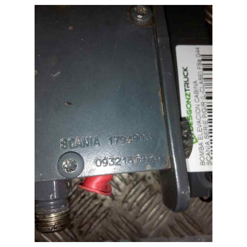 Recambio de bomba elevacion cabina para scania serie p/g/r (l-clase) fsa g440 (4x2) corto cg 14 referencia OEM IAM 1794906 09321 - Blanco 2