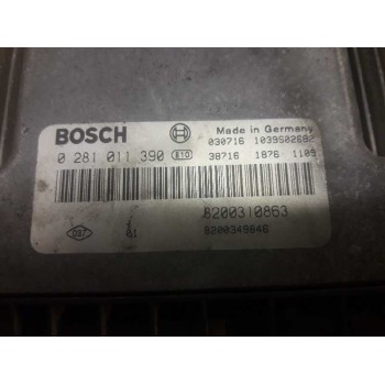 Recambio de centralita motor uce para renault scenic ii authentique referencia OEM IAM 0281011390 8200310863 8200349846