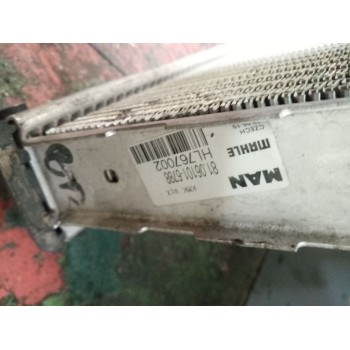 Recambio de radiador agua para man tgx 18.xxx 12.4 diesel referencia OEM IAM 81061016788  