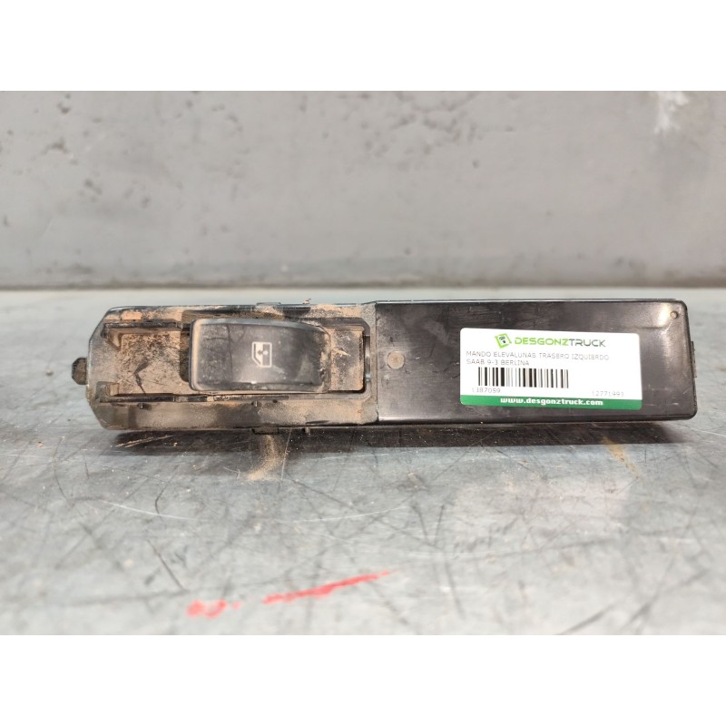 Recambio de mando elevalunas trasero izquierdo para saab 9-3 berlina referencia OEM IAM 12771993  
