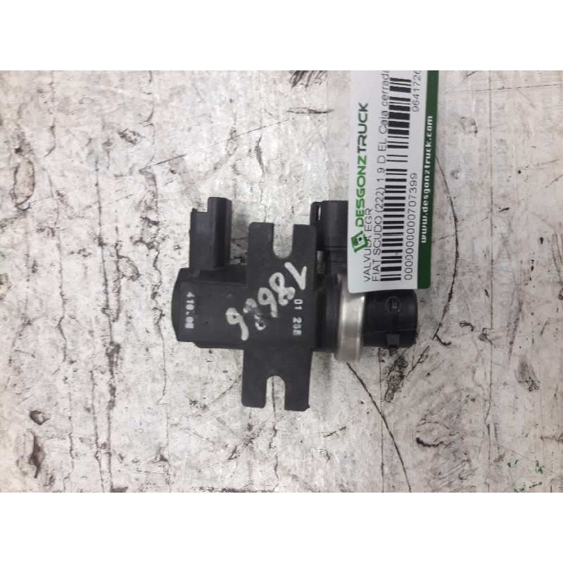 Recambio de valvula egr para fiat scudo (222) 1.9 d el caja cerrada referencia OEM IAM 9641726680 72832800 