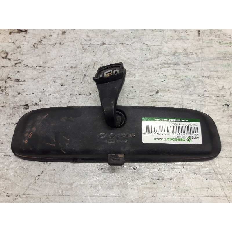 Recambio de espejo interior para hyundai tucson (jm) 2.0 crdi comfort (4wd) referencia OEM IAM - Negro 2