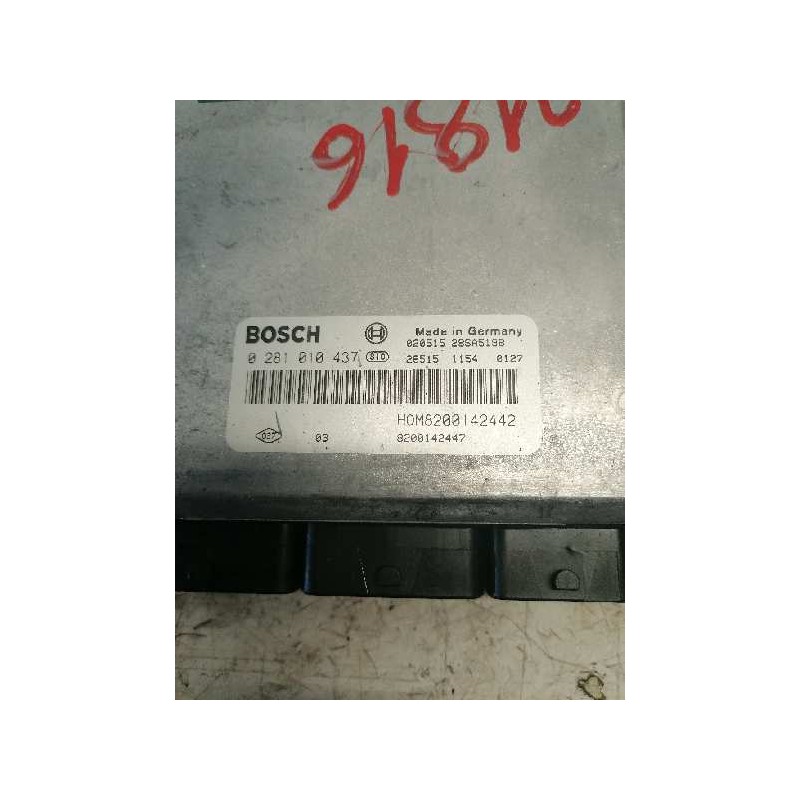 Recambio de centralita motor uce para mitsubishi carisma berlina 5 (da0) 1900 di-d comfort referencia OEM IAM 0281010437 8200142 2