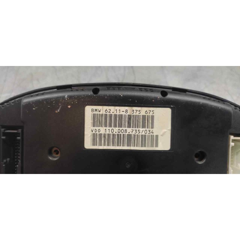 Recambio de cuadro instrumentos para bmw serie 5 berlina (e39) referencia OEM IAM 62118375675 110008735034 - Negro 3