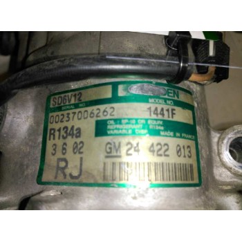 Recambio de compresor aire acondicionado para opel astra g berlina club referencia OEM IAM SD6V121441F 24422013 SANDEN