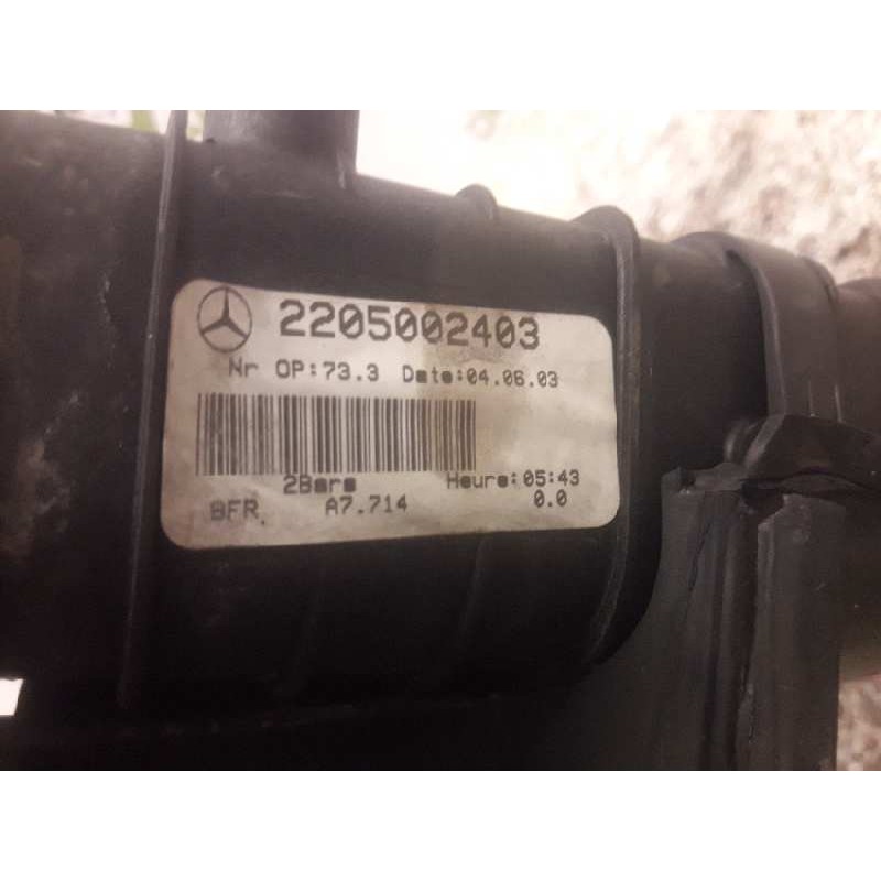Recambio de radiador agua para mercedes-benz clase s (w220) berlina 350 l 4-matic (220.187) referencia OEM IAM 2205002403 - Negro 2
