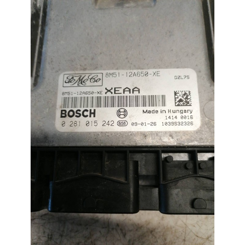 Recambio de centralita motor uce para ford focus lim. (cb4) titanium referencia OEM IAM 8M5112A650XE 0281015242 1039S32326 - Blanco 2