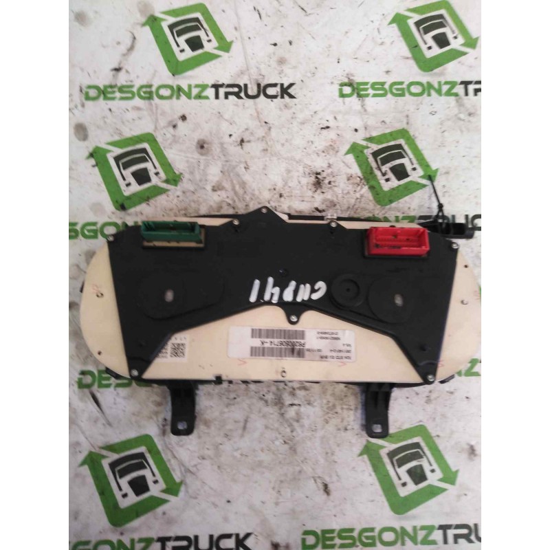 Recambio de cuadro instrumentos para renault mascott fg 120. 35/55/65 cabina individual referencia OEM IAM P8200506714 - Blanco 3