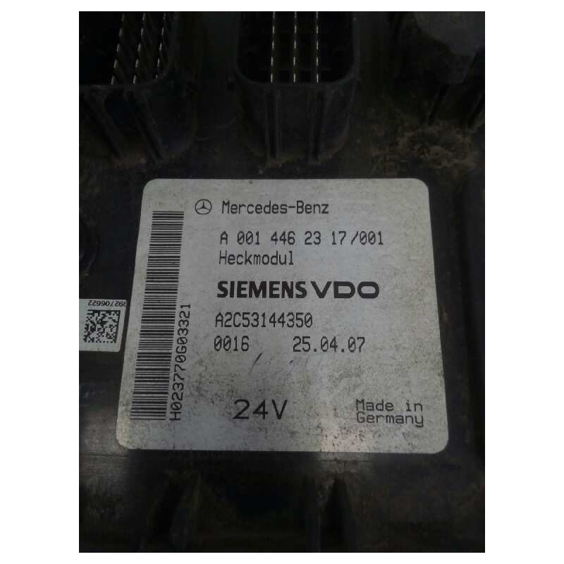 Recambio de modulo electronico para mercedes-benz actros 2-ejes 6-cil. serie/bm 1846 (4x2) om 501 la l (largo) referencia OEM IA 2