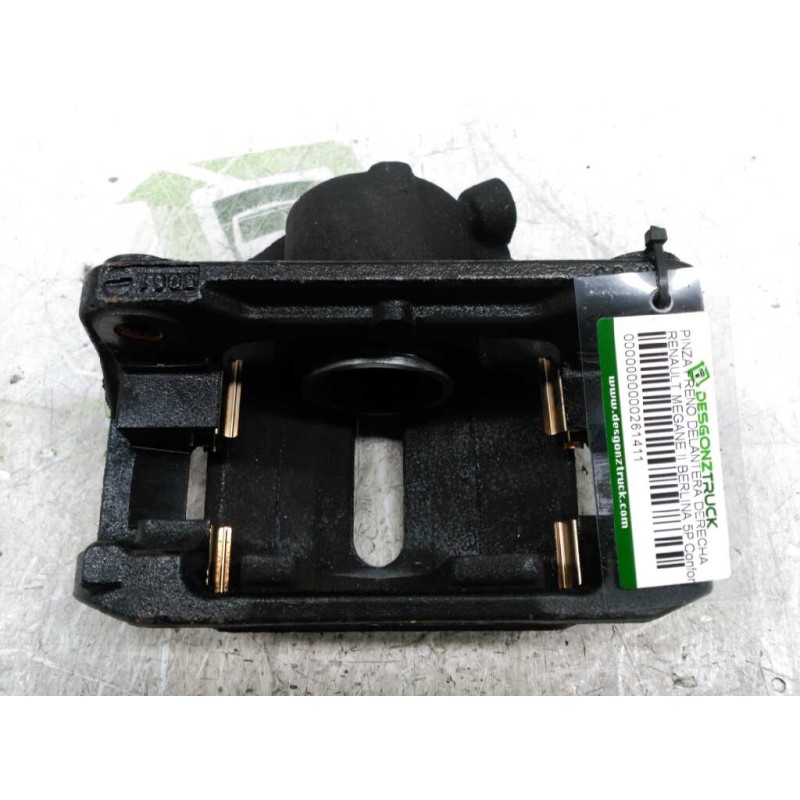 Recambio de pinza freno delantera derecha para renault megane ii berlina 5p confort authentique referencia OEM IAM - Negro 3